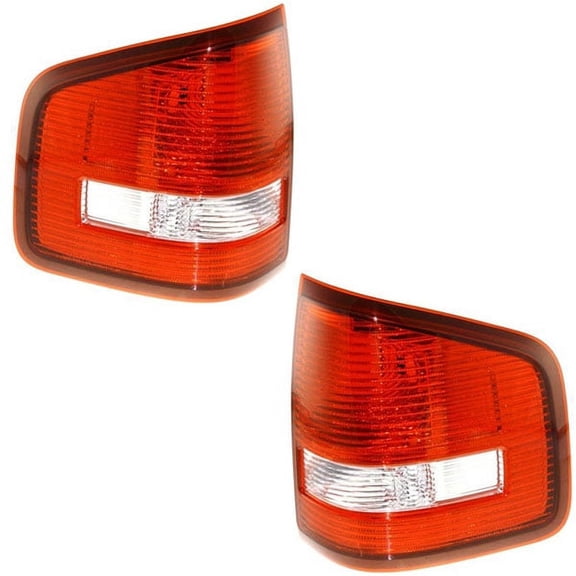 CAPA For 07-10 Explorer Sport Trac Taillight Taillamp Brake Light w/o Bulb PAIR