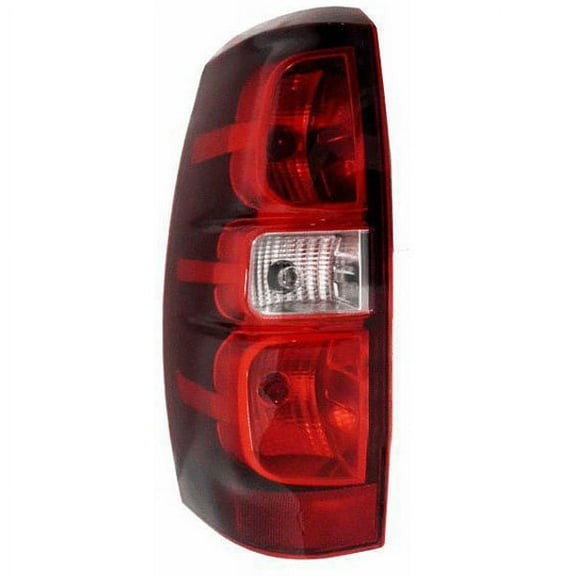 CAPA For 07-13 Avalanche Taillight Taillamp Rear Brake Light w/Bulb Driver Side