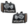 thumbnail image 1 of CAPA For 07-14 Chevy Suburban Tahoe Headlight Headlamp Head Light Lamp SET PAIR, 1 of 3