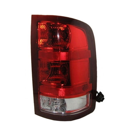 CAPA For 07-14 Sierra Truck Taillight Taillamp Rear Brake Light Lamp Right Side
