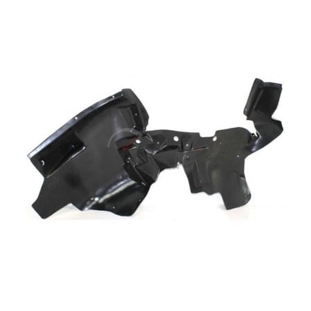 CAPA For 07-18 Wrangler Front Splash Shield Inner Fender Liner Panel Right Side
