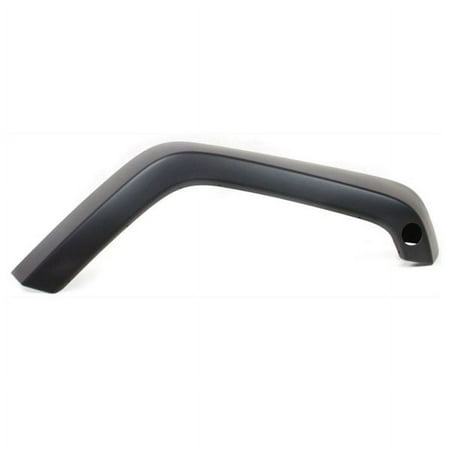 CAPA For 07-18 Wrangler JK Front Fender Flare Wheel Opening Molding Right Side