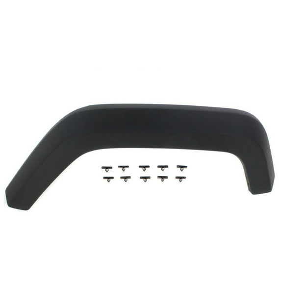 CAPA For 07-18 Wrangler Rear Fender Flare Wheel Opening Molding Trim Driver Side