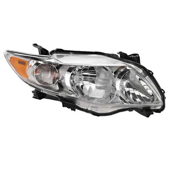 CAPA For 09-10 Corolla USA Built Headlight Headlamp Head Light w/Bulb Right Side