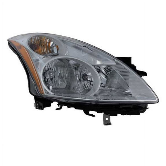 CAPA For 10-12 Altima Sedan Headlight Headlamp Front Head Lamp w/Bulb Right Side