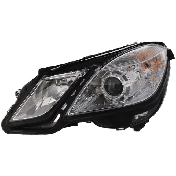 CAPA For 10-13 Mercedes E-Class Headlight Headlamp Head Light w/Bulb Driver Side