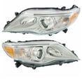 thumbnail image 1 of CAPA For 11-12 Avalon Front Headlight Headlamp Halogen Head Lamp w/Bulb PAIR SET, 1 of 5