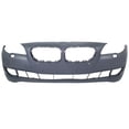 thumbnail image 1 of CAPA For 11-13 5-Series Front Bumper Cover w/o Side Camera BM1000241 51117285964, 1 of 5