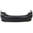 thumbnail image 1 of CAPA For 11-13 Corolla Rear Bumper Cover Assembly w/o Spoiler Holes TO1100287, 1 of 5