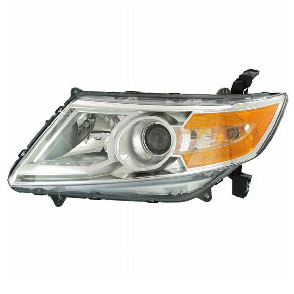 CAPA For 11-13 Odyssey Halogen Headlight Headlamp Head Light w/Bulb Driver Side