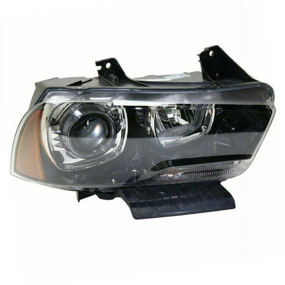 CAPA For 11-14 Charger Front HID Headlight Headlamp w/Bulb & Ballast Right Side