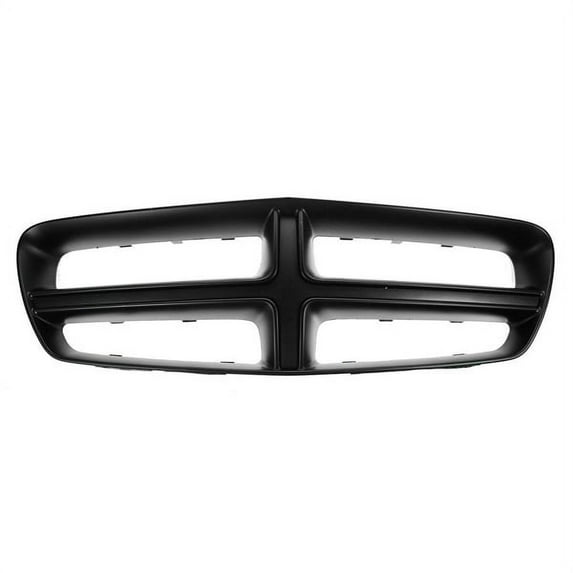 CAPA For 11-14 Charger (R/T SE SXT) 3.6L/5.7L Front Grille Assembly Flat Black
