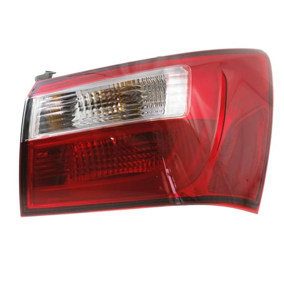 CAPA For 12-17 Rio Outer Taillight Taillamp Rear Brake Light w/Bulb Right Side