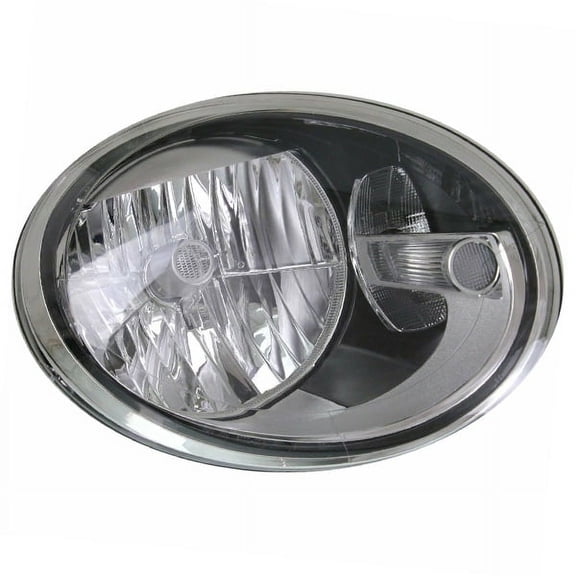 CAPA For 12-19 VW Beetle Halogen Headlight Headlamp Head Light w/Bulb Right Side