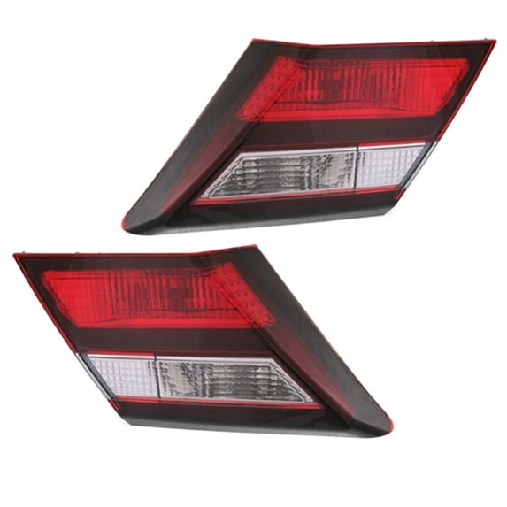 CAPA For 13 14 15 Civic Sedan Inner Taillight Taillamp Rear Brake Light Set Pair