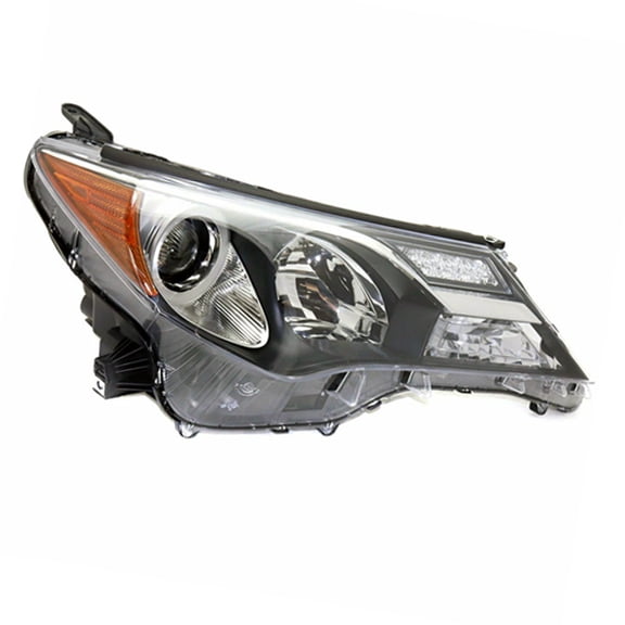 CAPA For 13 14 15 RAV4 Headlight Headlamp Halogen Head Light w/o Bulb Right Side