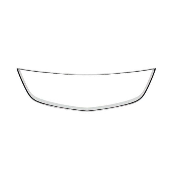 CAPA For 13-15 ILX Front Grille Trim Grill Surround Molding Chrome 71122TX6A11