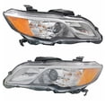 thumbnail image 1 of CAPA For 13-15 RDX Front Headlight Headlamp Halogen Head Light w/Bulb SET PAIR, 1 of 5