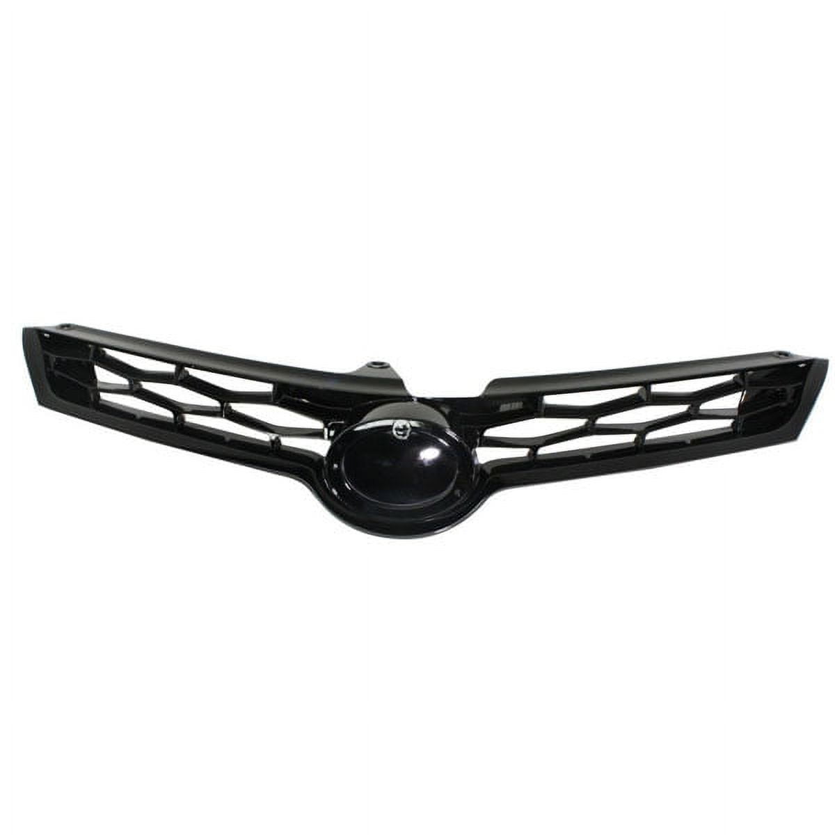 CAPA For 14 15 16 Corolla S Front Grill Grille Assembly Dark Gray Shell & Insert