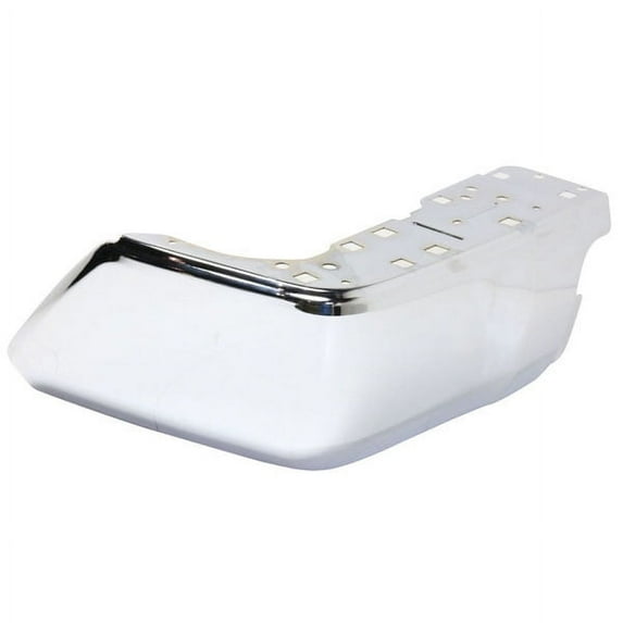 CAPA For 14-19 Tundra Pickup Rear Bumper Extension End Chrome Steel Driver Side