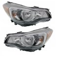thumbnail image 1 of CAPA For 15-16 Impreza Front Halogen Headlight Head Light Lamp w/Bulb PAIR SET, 1 of 5