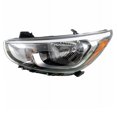thumbnail image 1 of CAPA For 15-17 Accent Halogen Headlight Headlamp Light w/Bulb w/o LED Left Side, 1 of 5