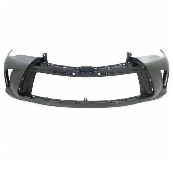 CAPA For 15-17 Camry Front Bumper Cover Assy Primed w/o Park Assist Sensor Holes