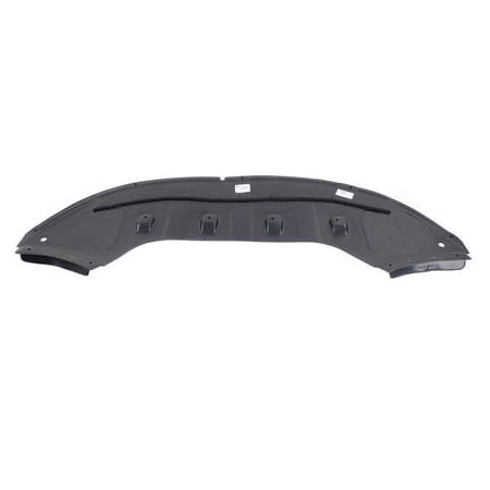CAPA For 15-17 Sonata Front Engine Splash Shield Cover Air Deflector Guard Black