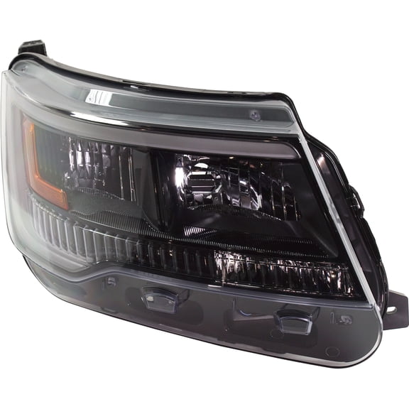 CAPA For 16-18 Explorer Sport Halogen Headlight LED Signature Light Right Side