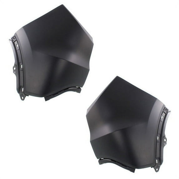 CAPA For 16-18 HR-V Rear Bumper Extension End Plastic Left & Right PAIR SET