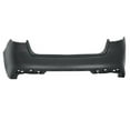 thumbnail image 1 of CAPA For 16-18 Optima Rear Upper Bumper Cover Assy w/o Park Assist Sensor Holes, 1 of 5
