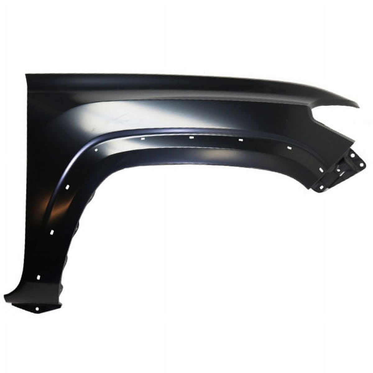 Front Right Steel Fender For 2016-2023 Toyota Tacoma – Primed Black, With Molding Holes, Electrophoresis Coated, 1-Year Warranty