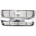 thumbnail image 1 of CAPA For 2006-2010 Explorer Grille Assembly Chrome & Black Plastic FO1200476C, 1 of 5