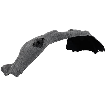 CAPA For 2011-2021 Grand Cherokee Fender Liner Front, Left Black Plastic