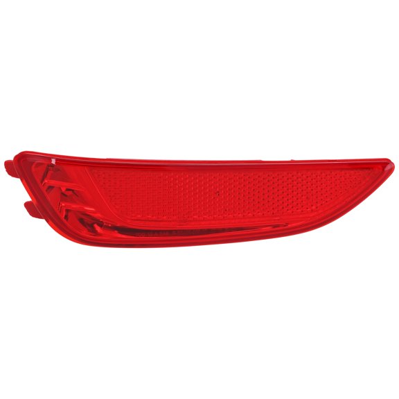 CAPA For 2012-2017 Accent Bumper Reflector Rear, Left Red Plastic HY1184104C