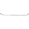 thumbnail image 1 of CAPA For 2015-2017 Chrysler200 Bumper Trim Front, Center Chrome CH1044120C, 1 of 4