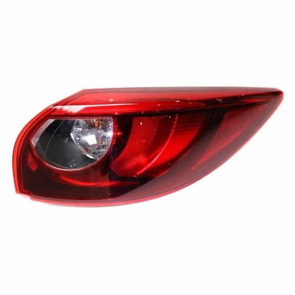 CAPA For 2016-16 CX-5 Outer Taillight Taillamp LED Tail Light w/Bulb Right Side
