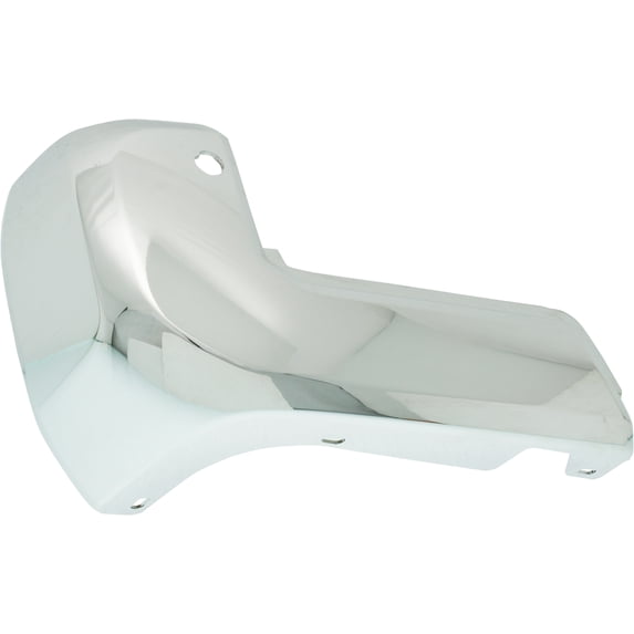 CAPA For 2016-2023 Tacoma Bumper End Rear, Left Chrome Plastic TO1104132C