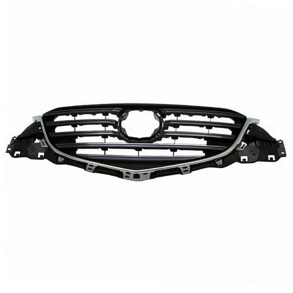 CAPA For 2016 CX-5 CX5 Front Face Bar Grille Assembly Chrome Shell/Grey Insert