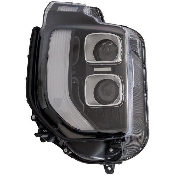 CAPA For 2020 Palisade Halogen Headlight Headlamp Head Light w/Bulb Driver Side
