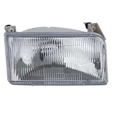 Plug-and-Play Headlight Set For 92-96 Ford Bronco & 97 F-150/F-250 – Halogen, Driver & Passenger Side Included