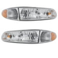 thumbnail image 1 of CAPA For 97-05 Century Headlight Headlamp Halogen Head Light with Bulb PAIR SET, 1 of 5
