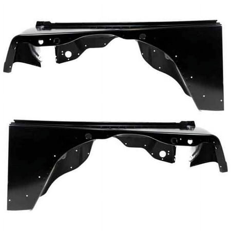 CAPA For 97-06 Wrangler TJ 2.4L/2.5L/4.0L Front Fender Panel Left Right SET PAIR