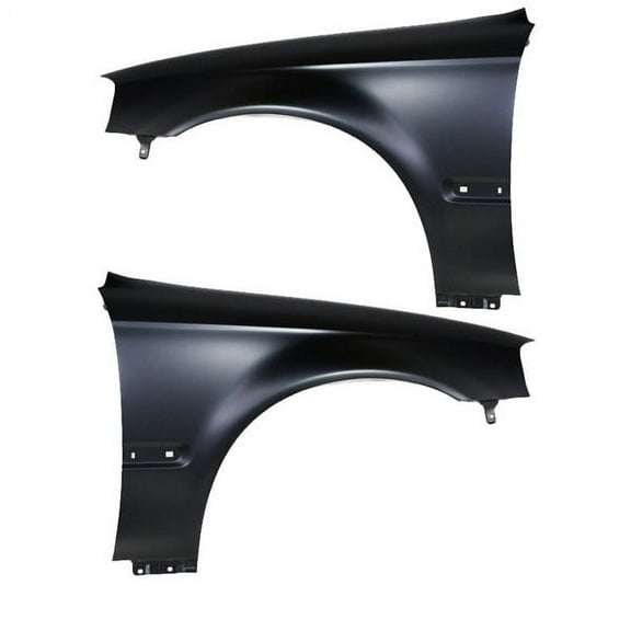 CAPA For 99-00 Civic Front Fender Quarter Panel Primed Steel Left Right SET PAIR
