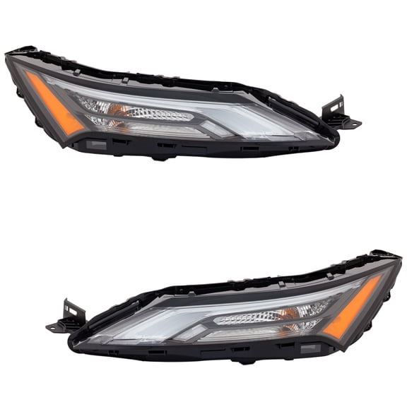 CAPA ROGUE 21-23 HEAD LAMP RH Upper Assembly LED S/SV/SL Japan Built SET PAIR