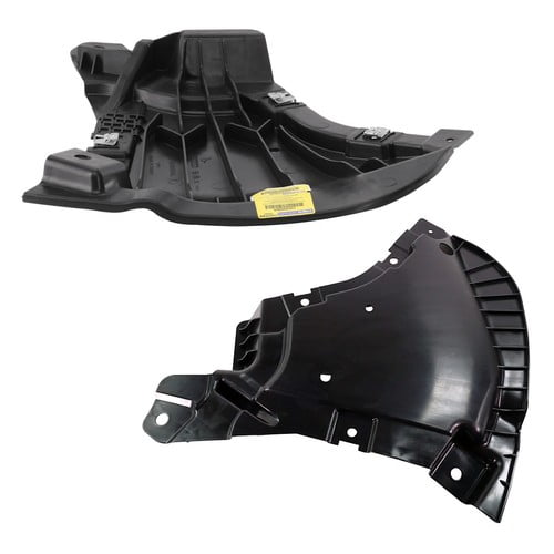 CAPA Set of 2 Engine Splash Shield For Mercedes Benz E300 2017-2019 Front