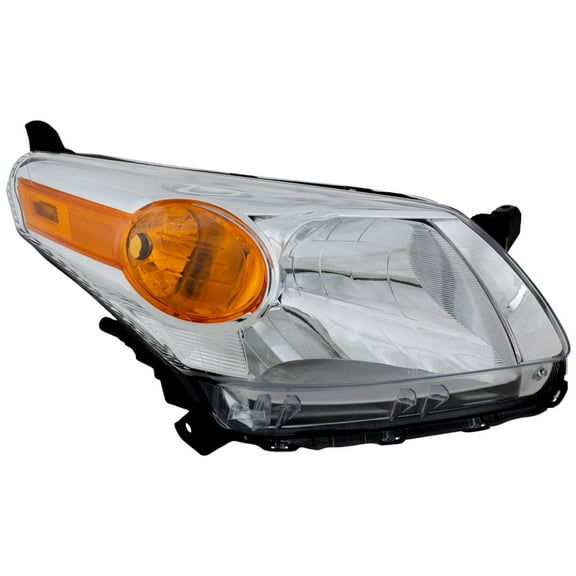 CAPA for 2008-2012 xD Front Right Headlight Amber & Clear Plastic 81130-52890 C