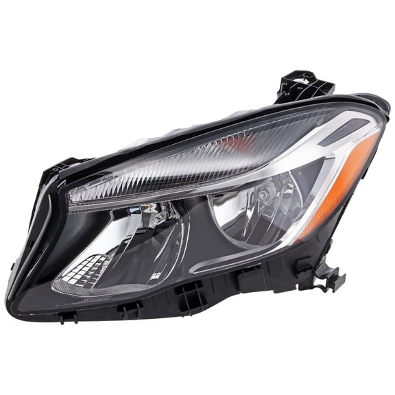 CAPA for 2015-2019 GLA45 AMG Front Left Headlight Amber & Clear Plastic C