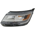 thumbnail image 1 of CAPA for 2016-2018 Explorer Front Left Headlight Amber & Clear Plastic C, 1 of 5