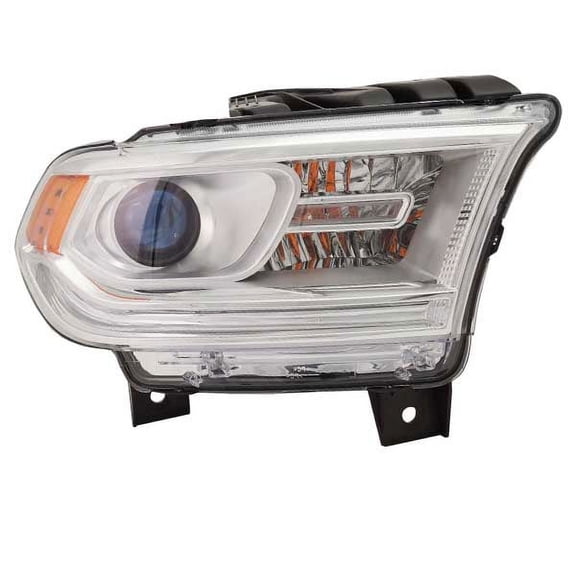 CAPA for 2016-2020 Durango Front Right Headlight Amber & Clear Plastic C